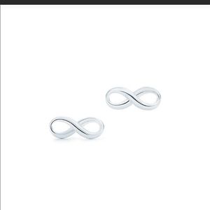 Tiffany & Co. Infinity Earrings Sterling Silver